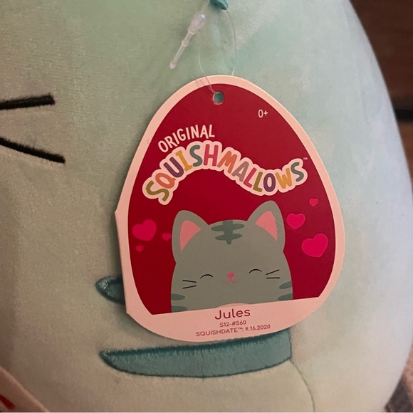 Squishmallows | Jules the Cat 13” NWT - Picture 2 of 5